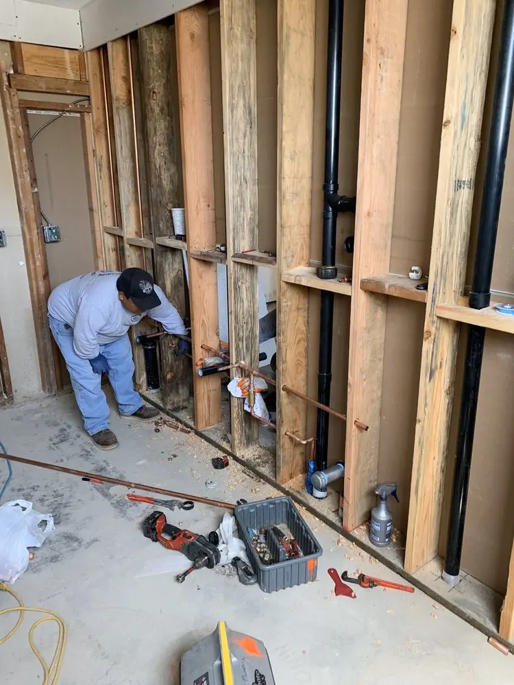 Commercial rough-in plumbing for Commercial Plumbing in Edgartown